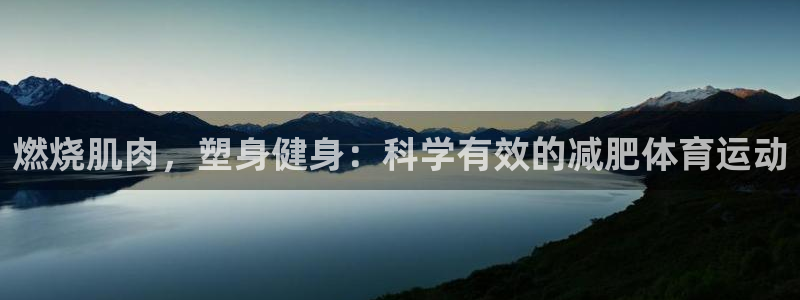 米兰体育场：燃烧肌肉，塑身健身：科学有效的减肥体育运动
